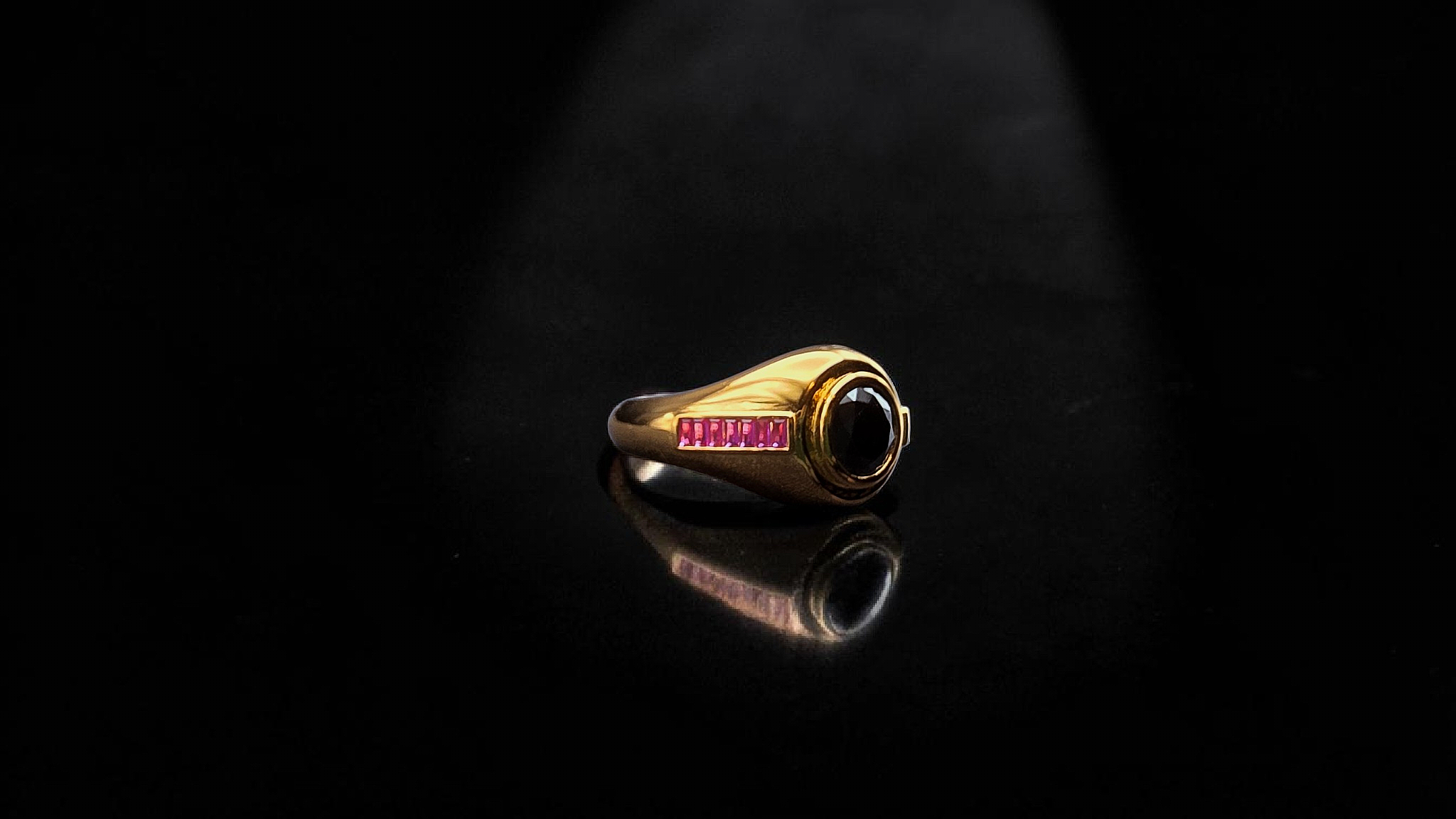 I. Tradimento — Round Signet Ring