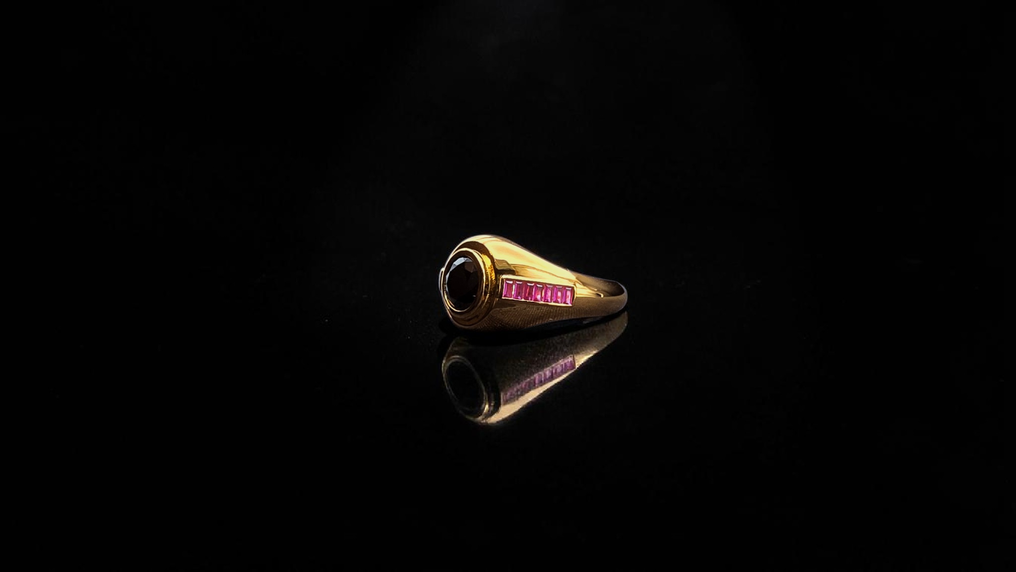 I. Tradimento — Round Signet Ring