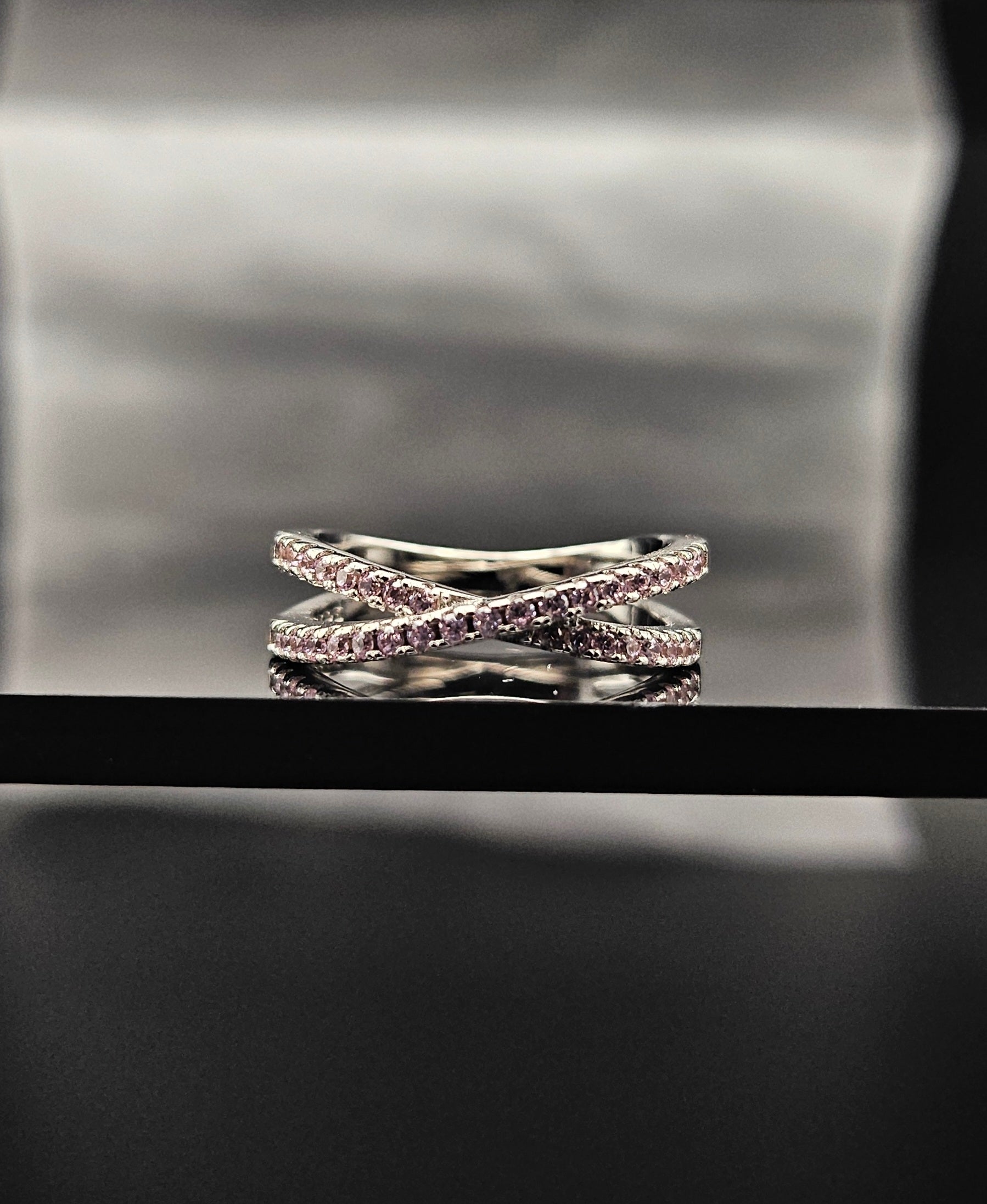 Crossed Romance Ring