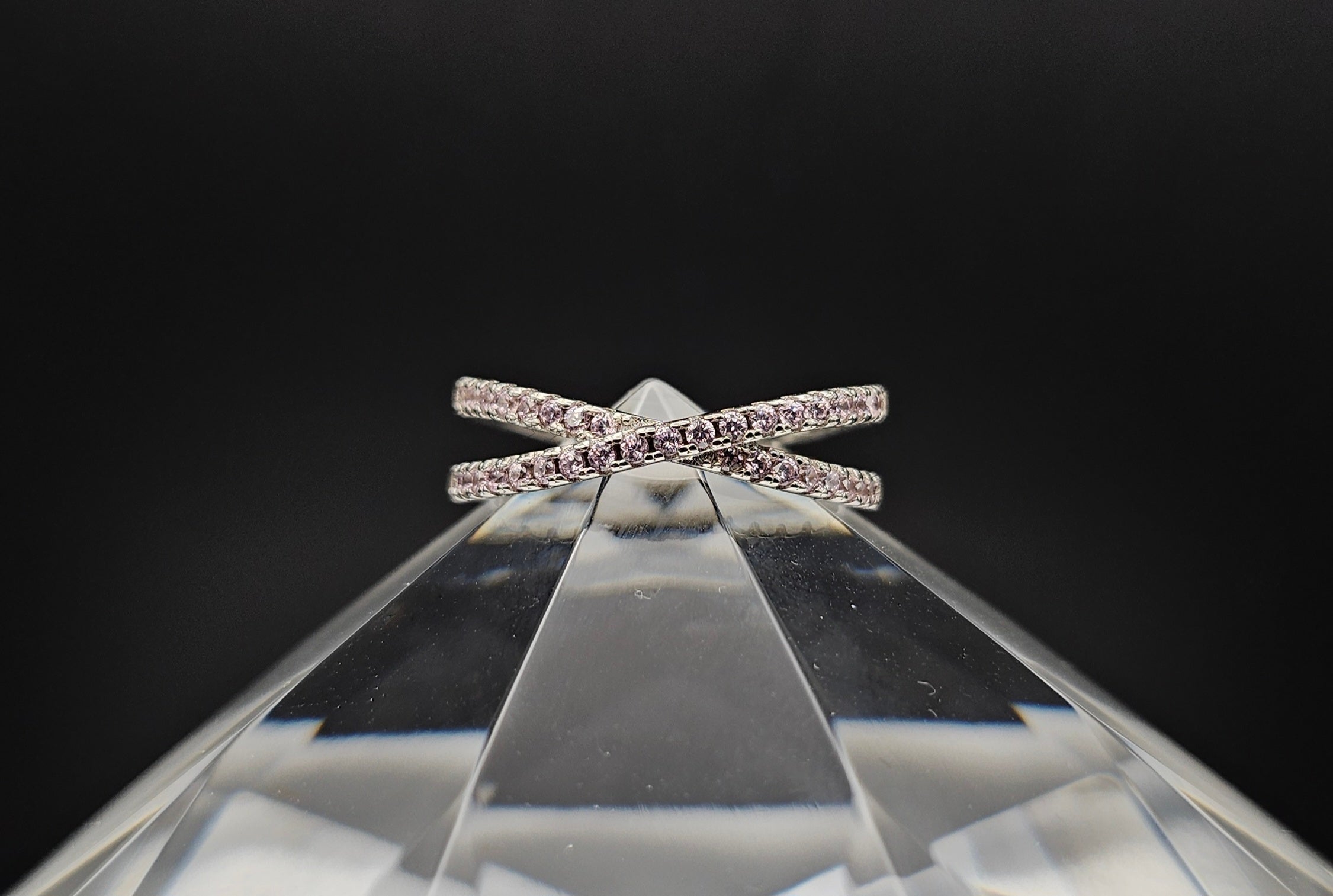 Crossed Romance Ring